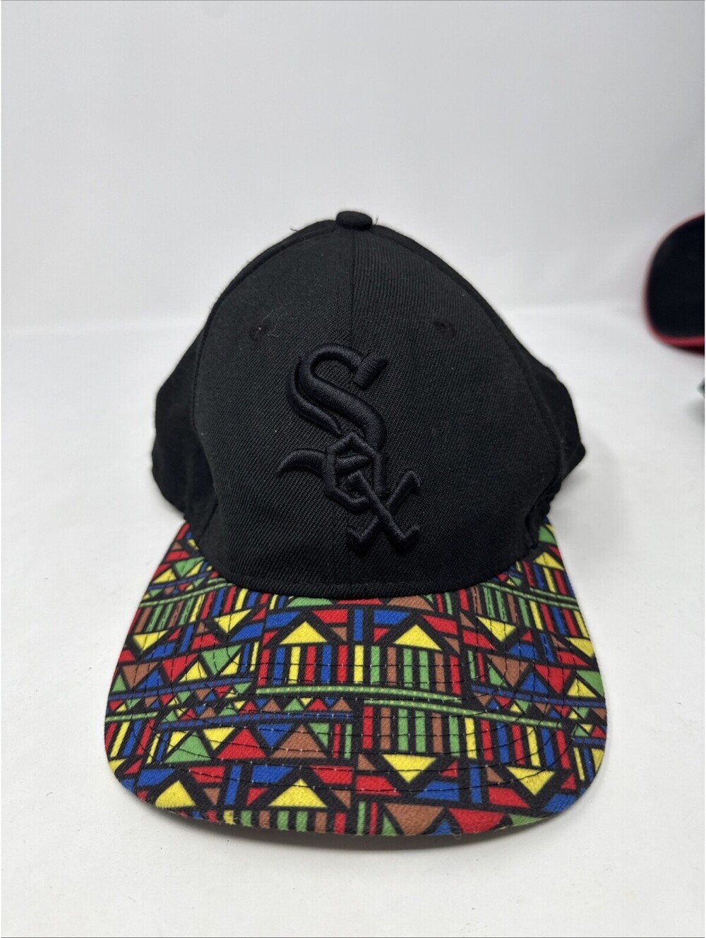 New Era White Sox Hat 9Fifty OSFM Aztec Colorful Snapback